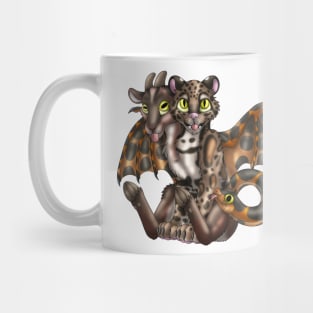 Chimera Cubs: Clouded Leopard (Tawny) Mug